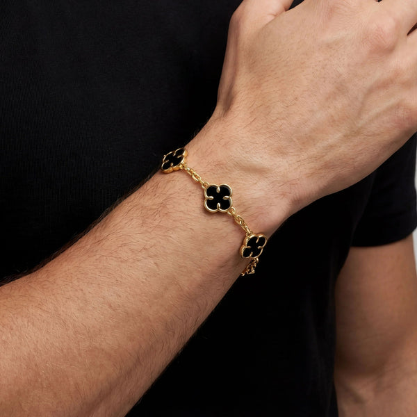 Lucky Charm Men's Pendant — 18K Gold