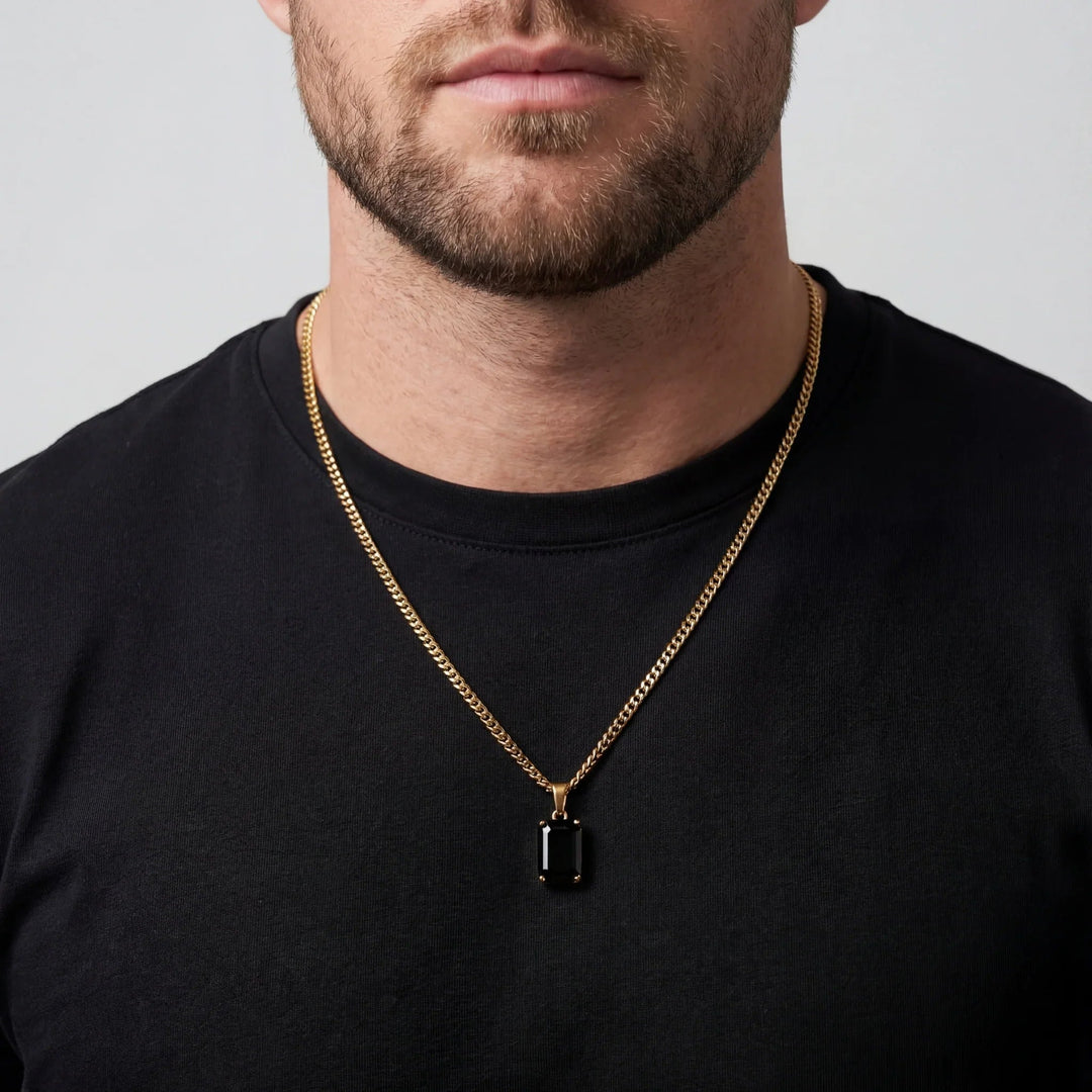 Eclipse Men's Chain — 18K Gold