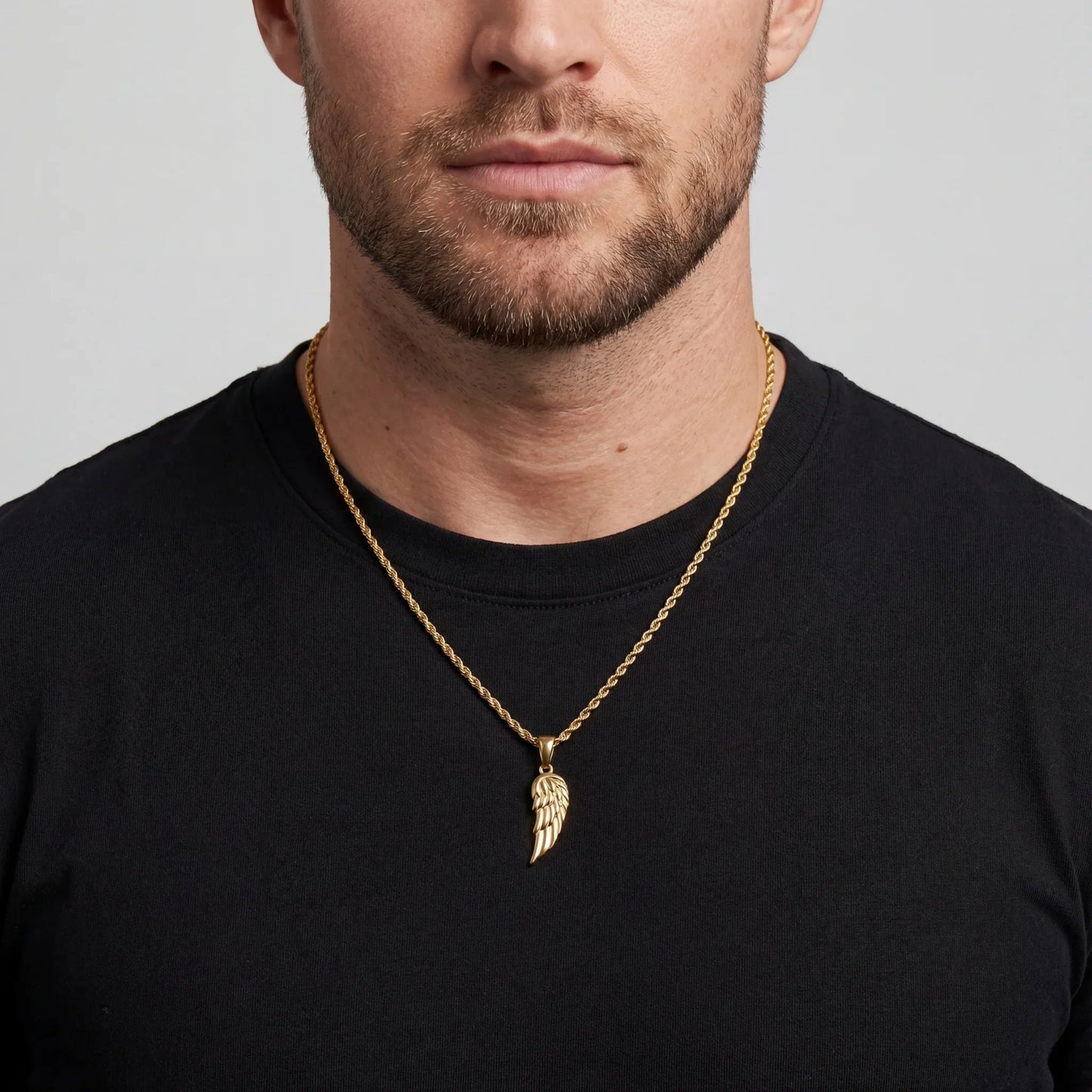 Wing Mini Pendant — 18K Gold