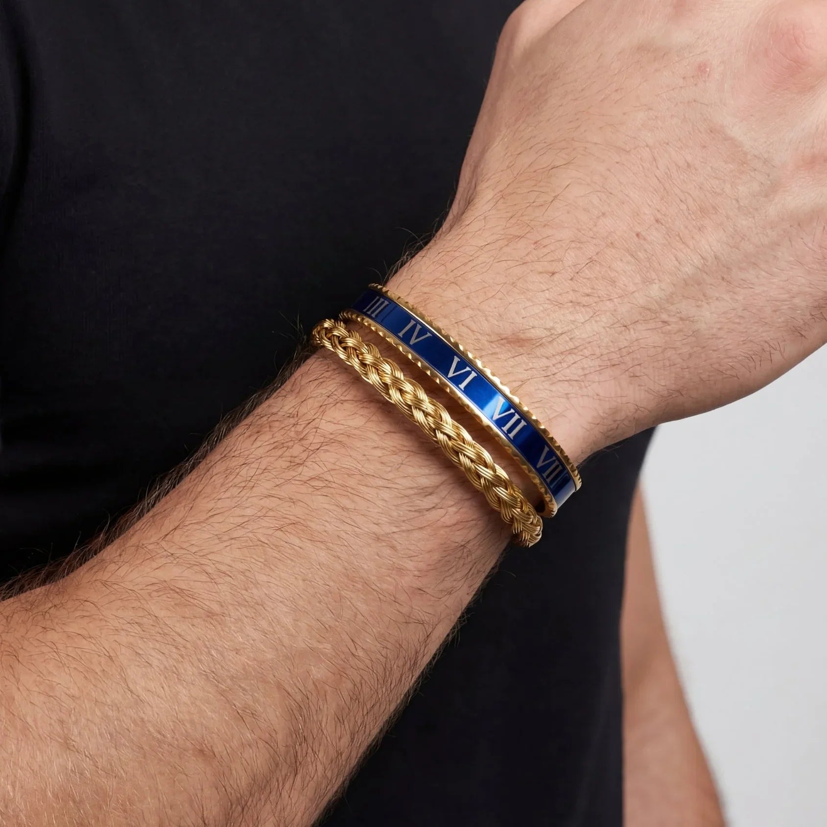 Wire × Rome Blue Men's Set — 18K Gold