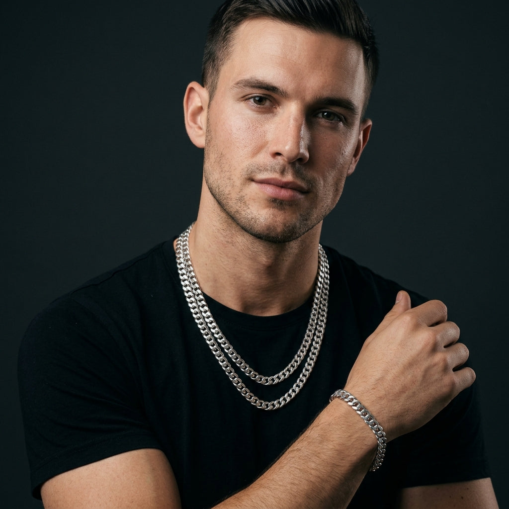 STAVR Onmodel — Presidential Men's Set — Silver