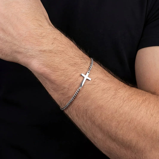 Chain 2MM Men's Bracelet — Silver