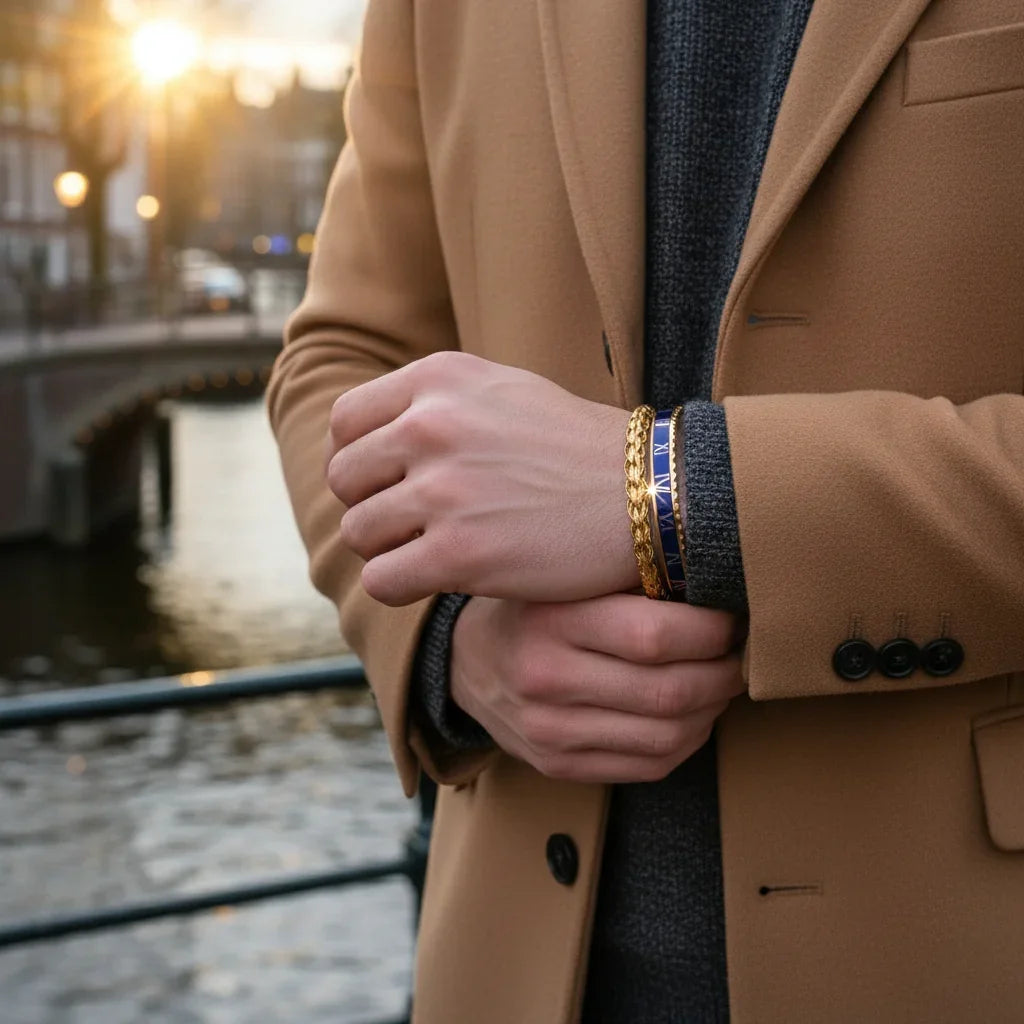 Wire × Rome Blue Men's Set — 18K Gold