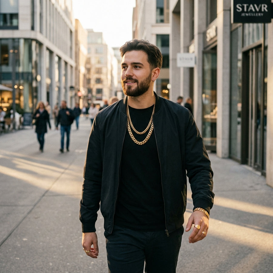 STAVR Urban — Presidential Ring Men's Set — 18K Gold