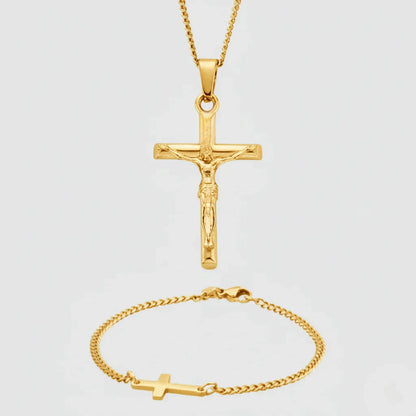 Chain Men's Set — 18K Gold