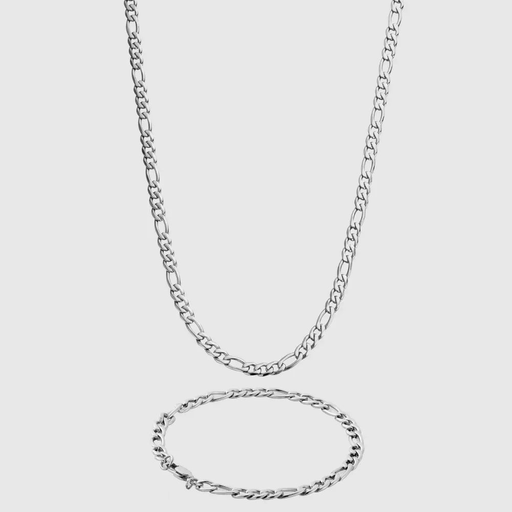 Figaro 5MM Men's Set — Silver