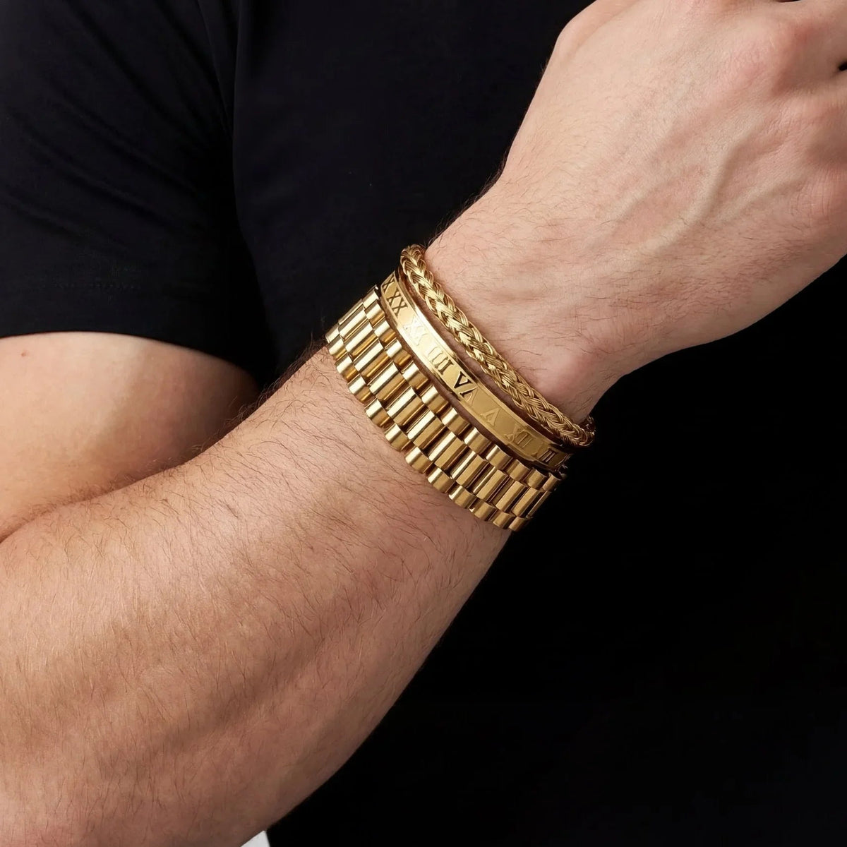 Presidential Men's Set — 18K Gold