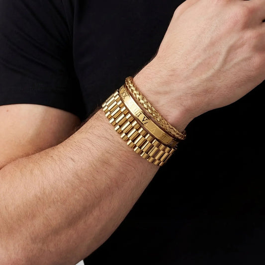 Presidential Men's Set — 18K Gold