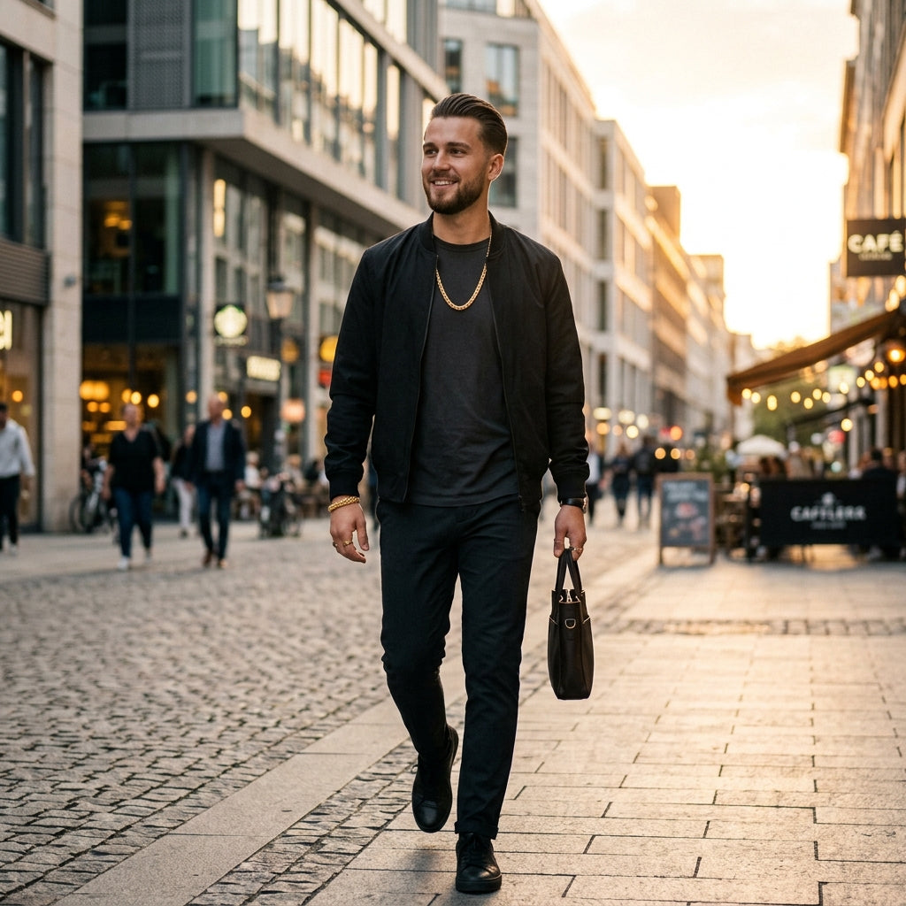 STAVR Urban — Wheat Men's Set — 18K Gold