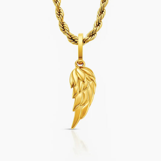 Wing Mini Pendant — 18K Gold