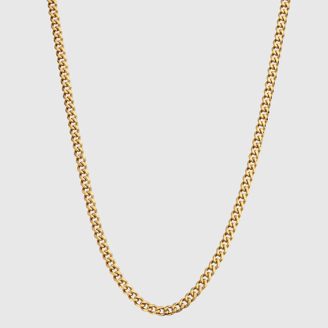 Cuban Link 5MM Men's Chain — 18K Gold