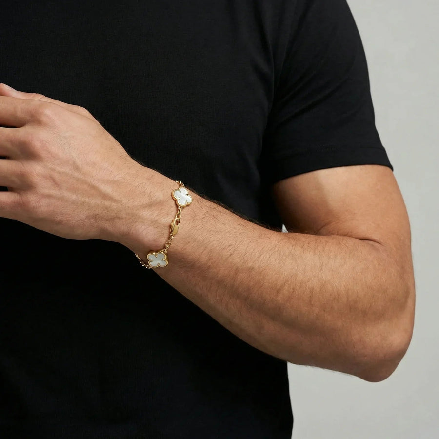 Lucky Charm Men's Pendant — 18K Gold