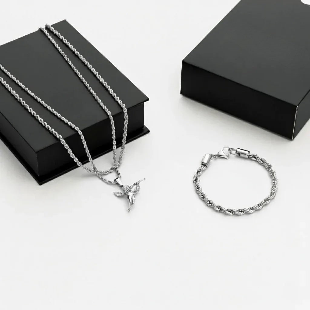Guardian Men's Gift Set — Silver
