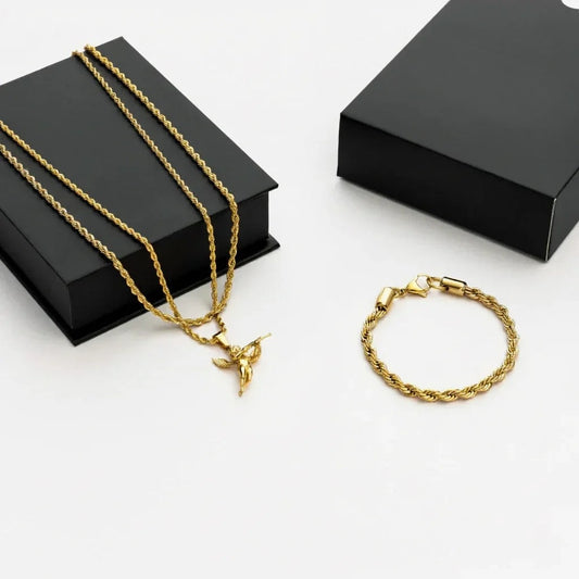 Guardian Men's Gift Set — 18K Gold