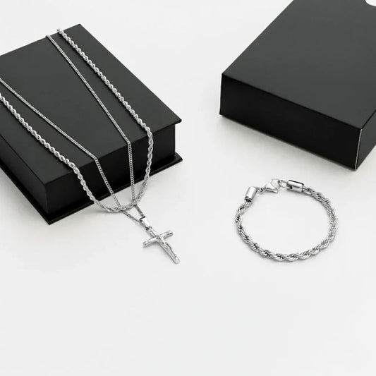 Cross Men's Gift Set — Silver