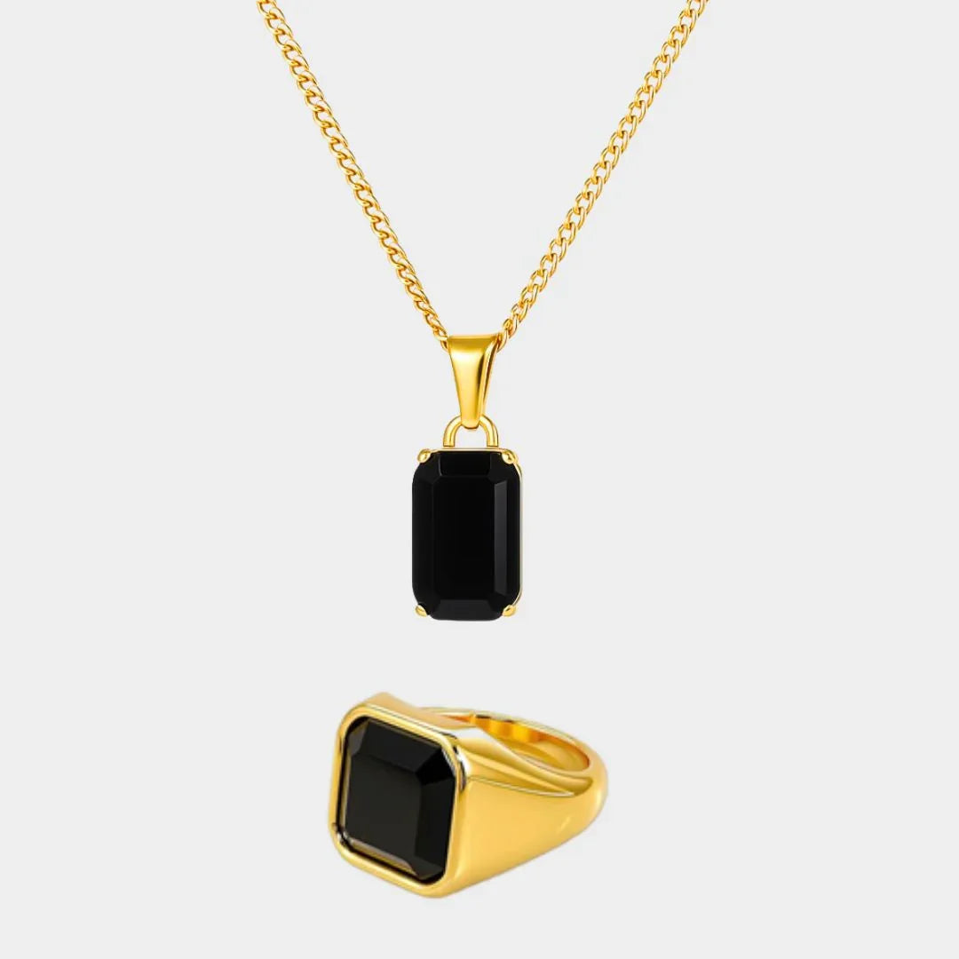 Eclipse Men's Set — 18K Gold