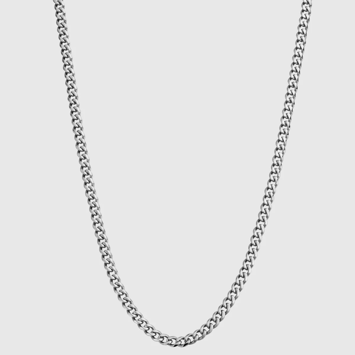 Cuban Link 5MM Men's Chain — Silver