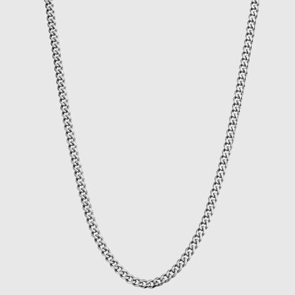 Cuban Link 5MM Men's Chain — Silver