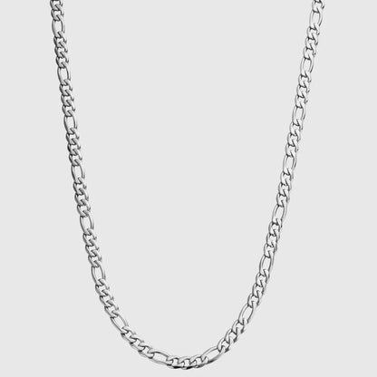 Figaro 5MM Men's Chain — Silver