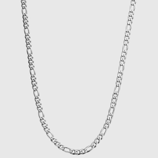 Figaro 5MM Men's Chain — Silver