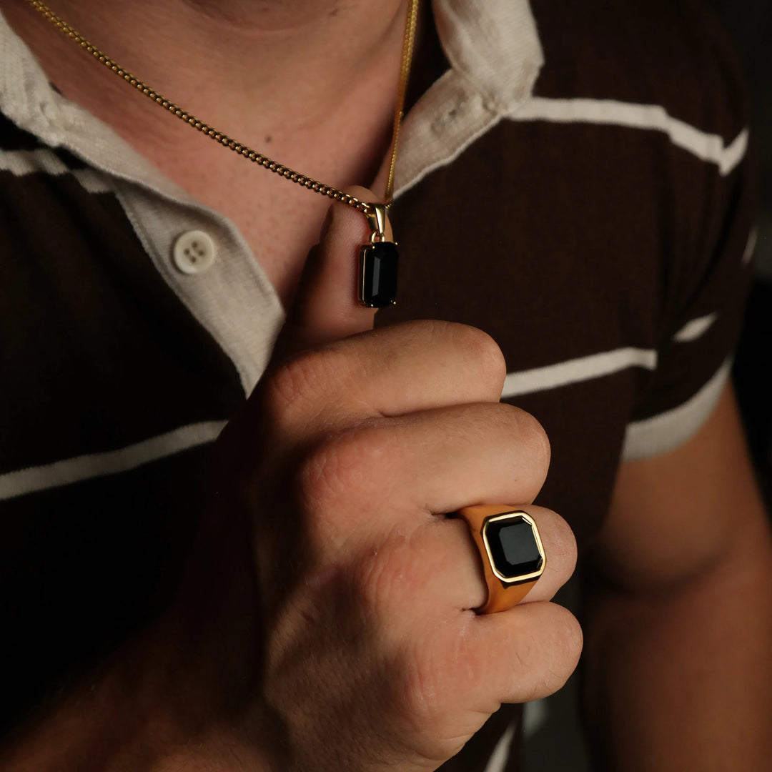 Eclipse Men's Set — 18K Gold