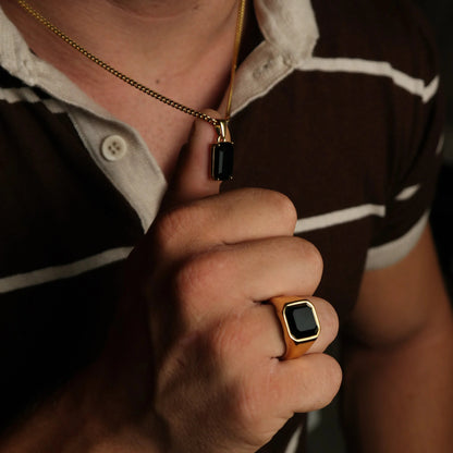 Eclipse Men's Set — 18K Gold