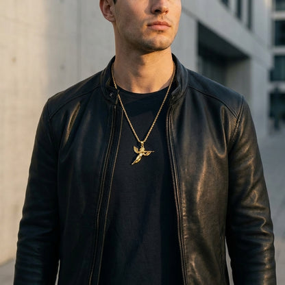 STAVR Urban — Angel Pendant — 18K Gold