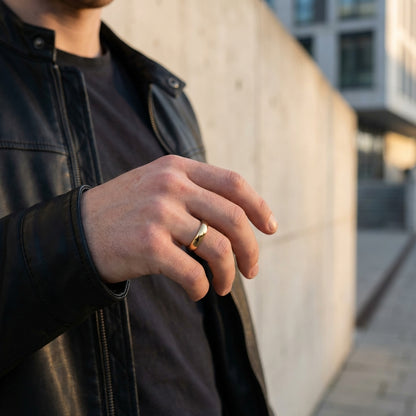 STAVR Urban — Band Ring — 18K Gold