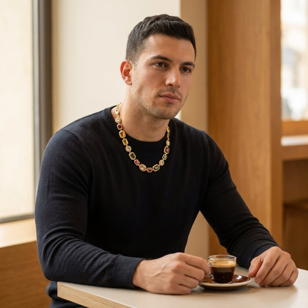 STAVR Cafe — Chain Bracelet — 18K Gold