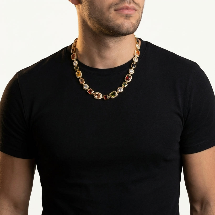 STAVR Onmodel — Chain Bracelet — 18K Gold