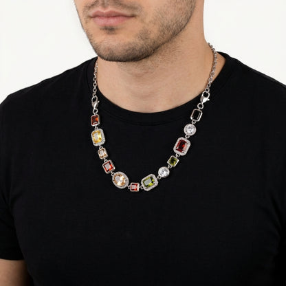 STAVR Onmodel — Chain Bracelet — Silver