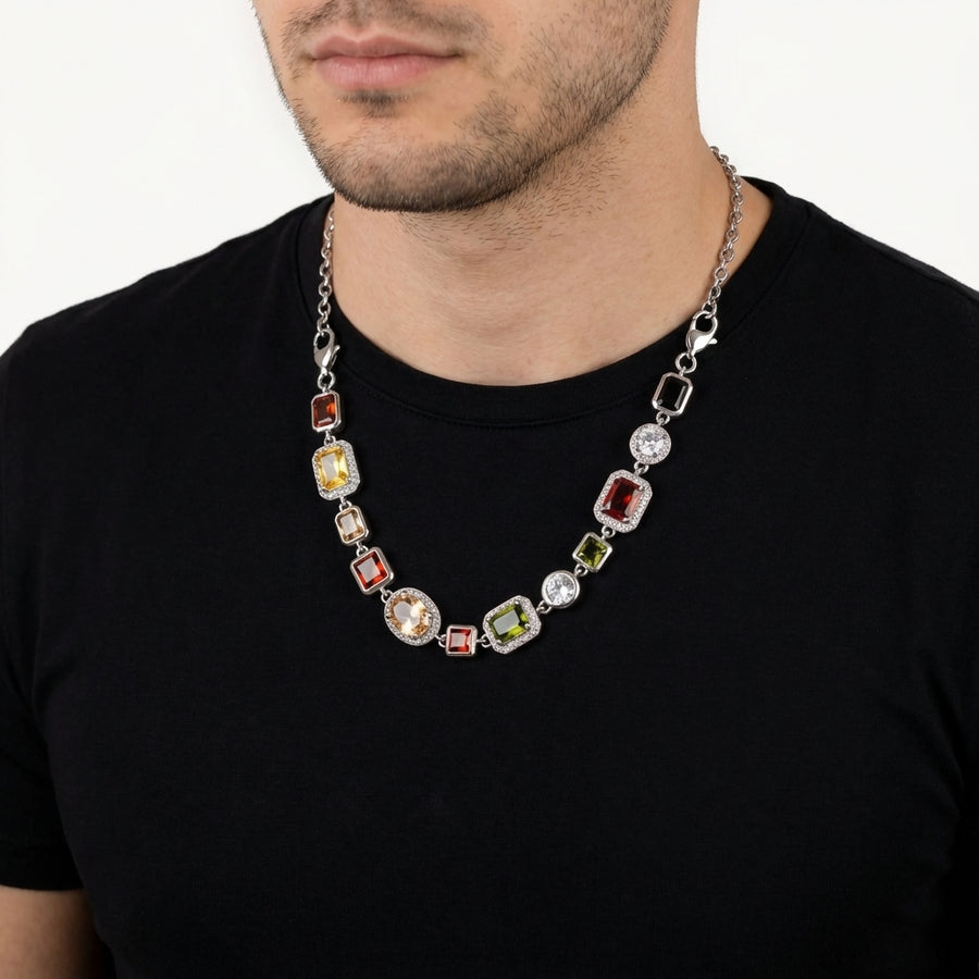 STAVR Onmodel — Chain Bracelet — Silver