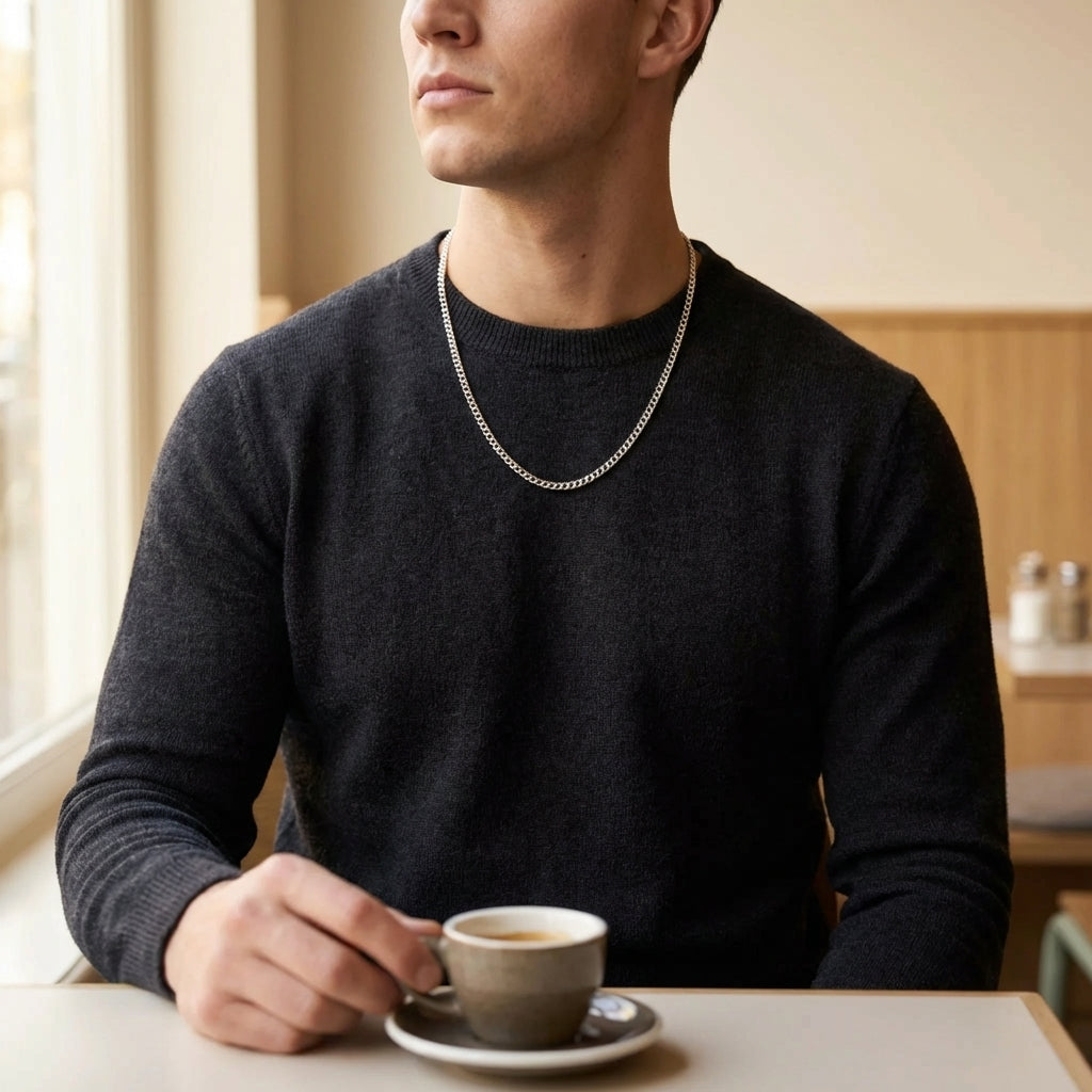 STAVR Cafe — Cuban Link 2MM Chain — Silver