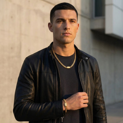 STAVR Urban — Cuban Link 8MM Set — 18K Gold