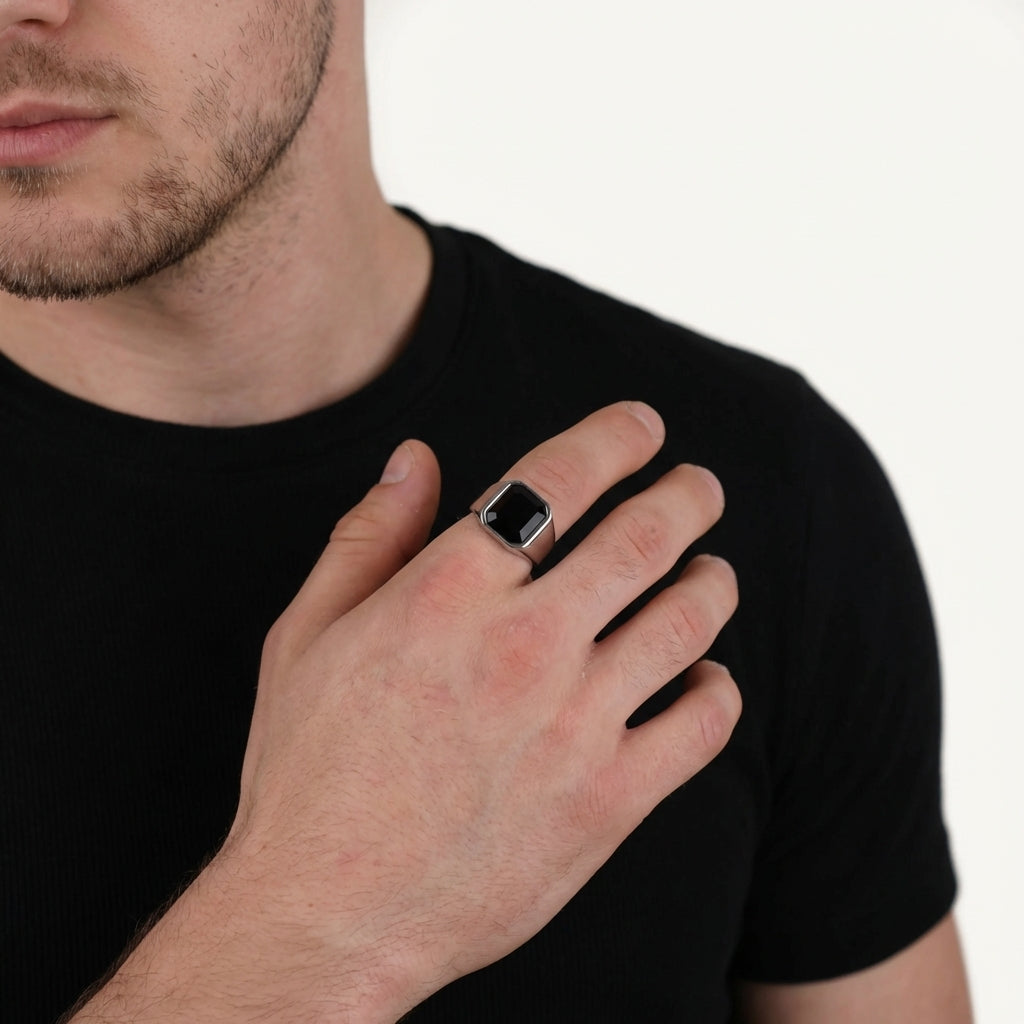 STAVR Onmodel — Eclipse Ring — Silver