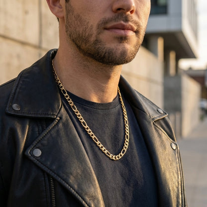 STAVR urban — Figaro 5MM Chain — 18K Gold
