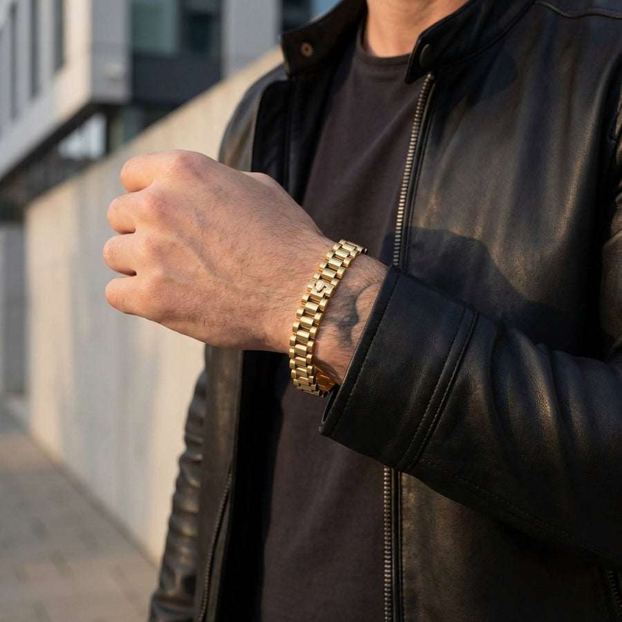 STAVR Urban — Rolex Bracelet — 18K Gold