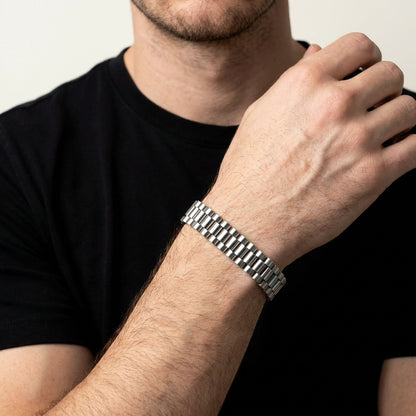 STAVR Onmodel — Rolex Bracelet — Silver