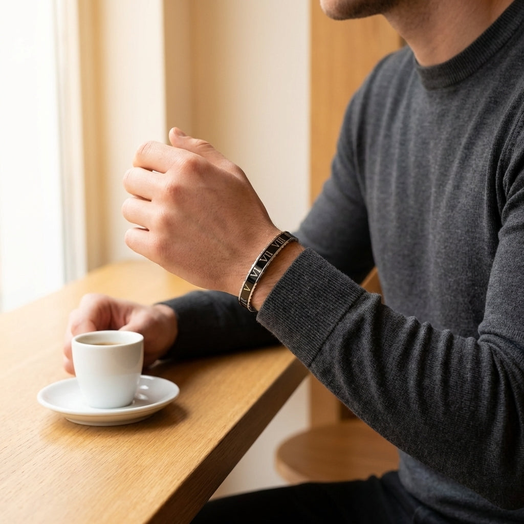STAVR Cafe — Rome Bracelet — Silver