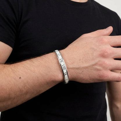 STAVR Onmodel — Rome Bracelet — Silver