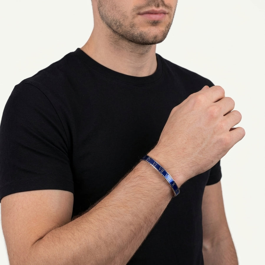 STAVR Onmodel — Rome Bracelet — Silver