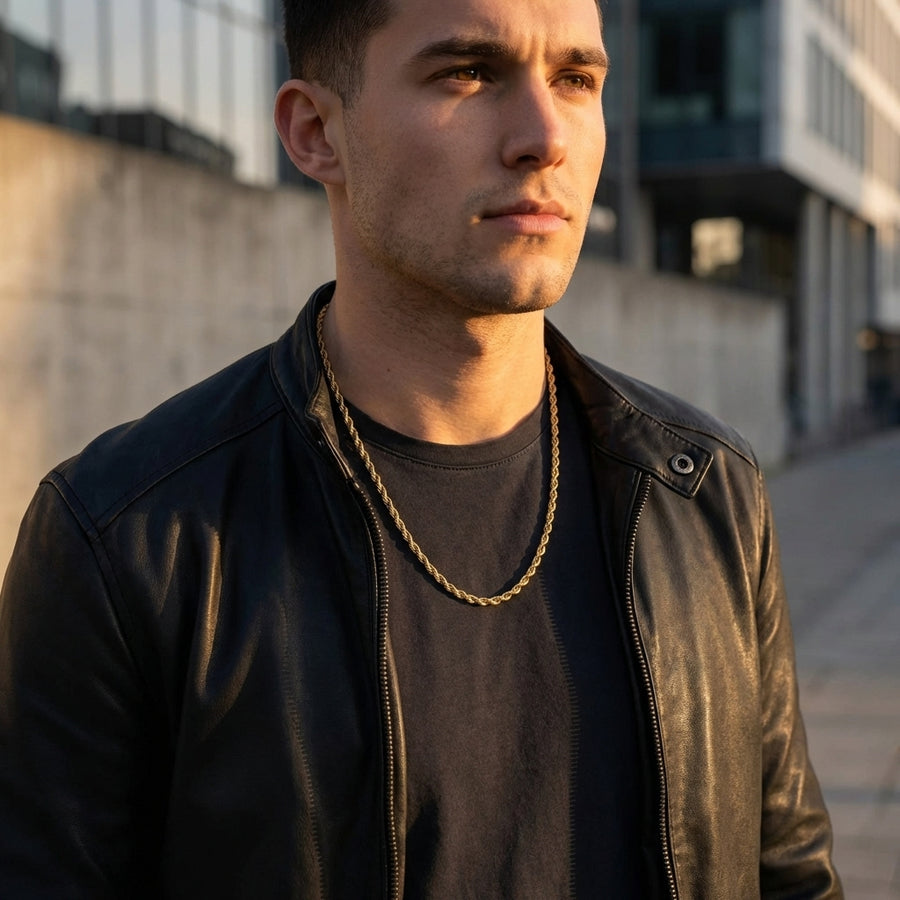 STAVR Urban — Rope 3MM Chain — 18K Gold
