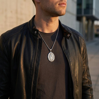 STAVR Urban — Virgin Mary Pendant — Silver