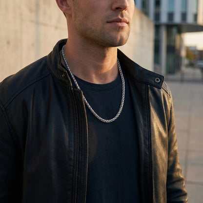 STAVR Urban — Wheat 5MM Chain — Silver