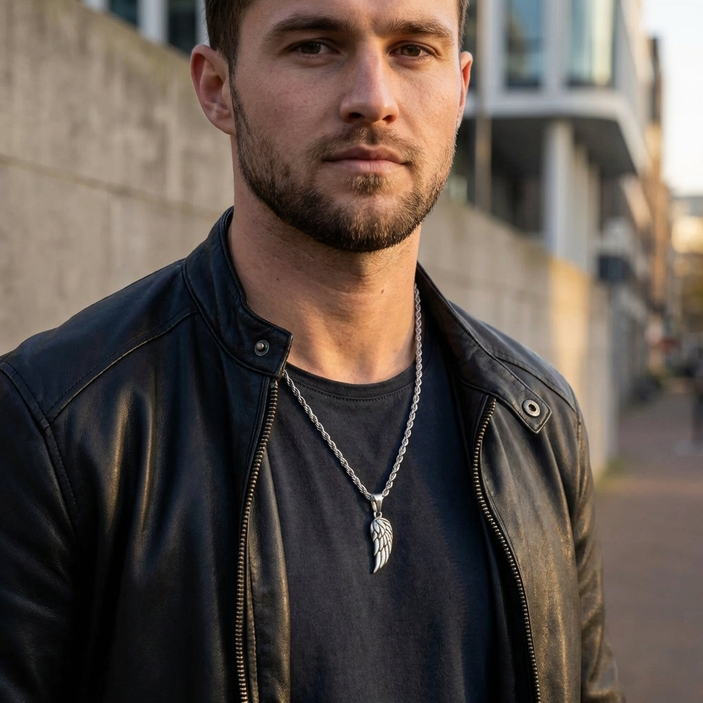 STAVR Urban — Wing Mini Pendant — Silver