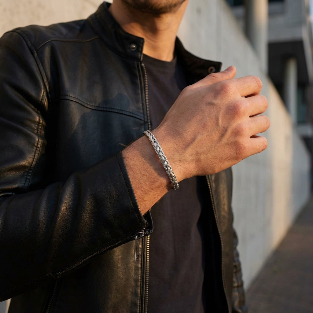 STAVR Urban — Wire Bracelet — Silver