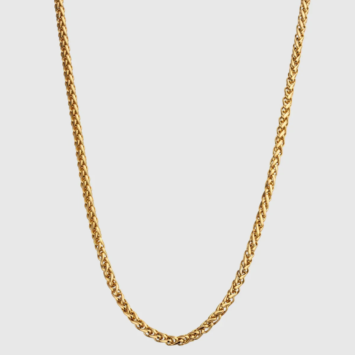 Wheat 5MM Men's Chain — 18K Gold