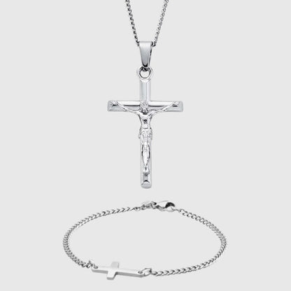 Chain Men's Set — Silver