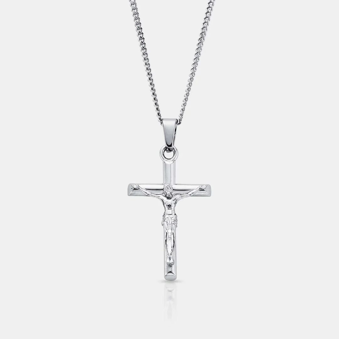 Cross Mini Pendant — Silver