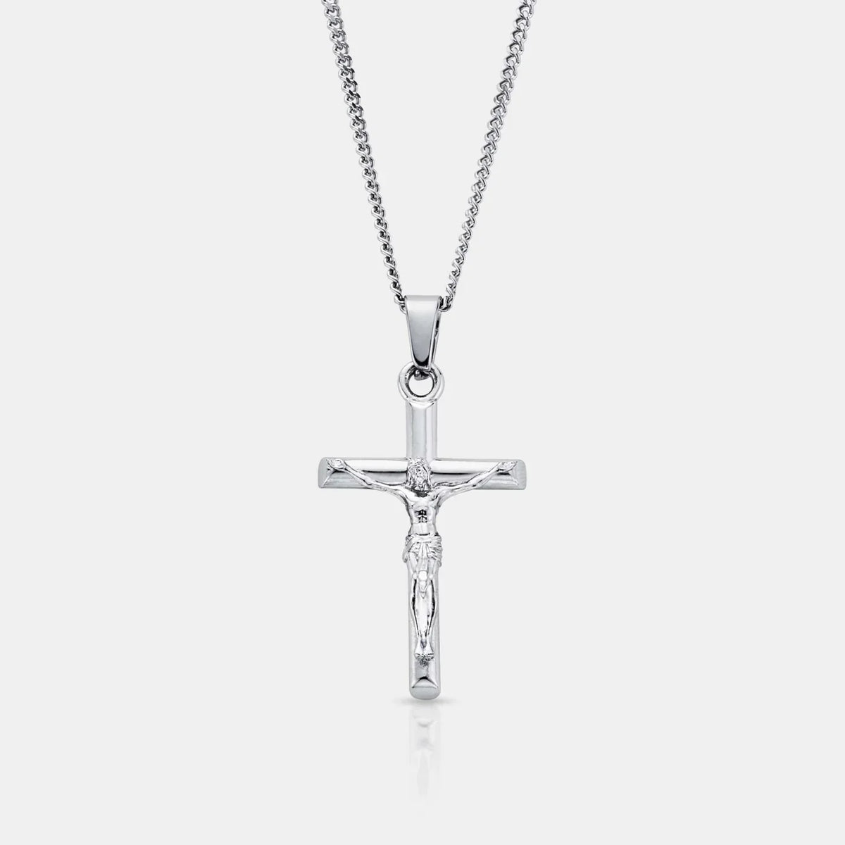 Cross Mini Pendant — Silver